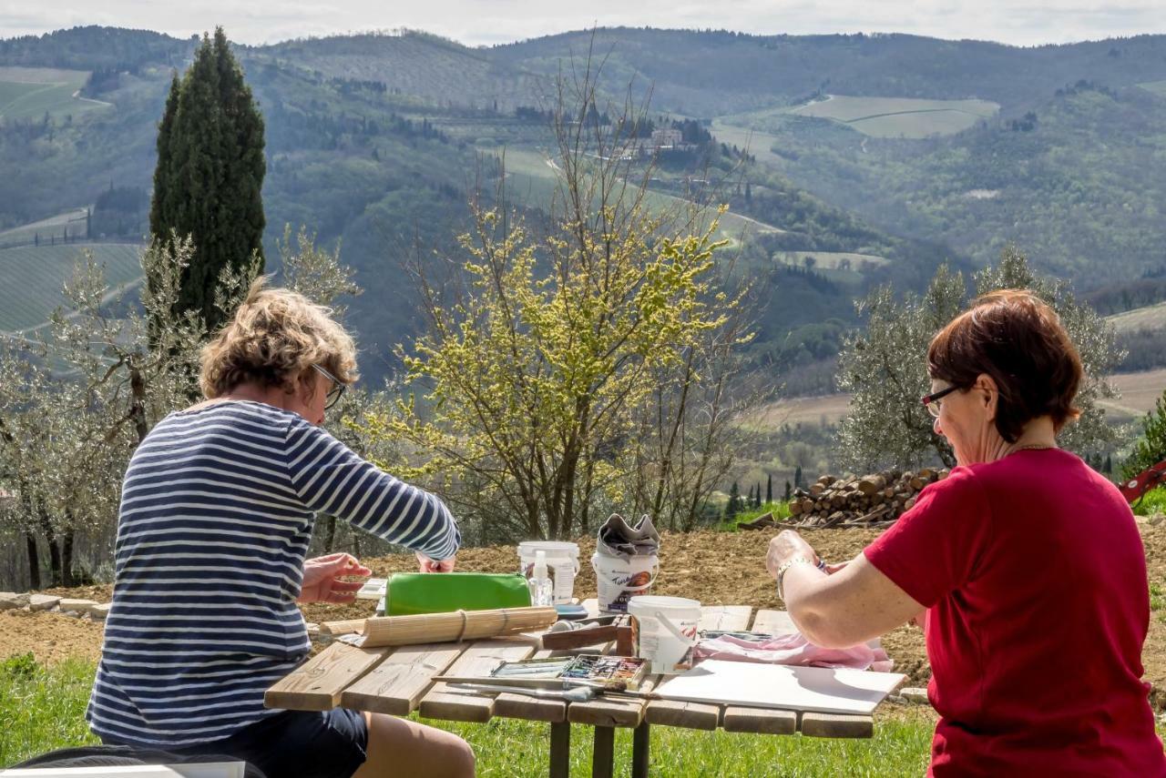 グレーヴェ・イン・キアンティ Ancora Del Chianti Bed & Breakfast エクステリア 写真