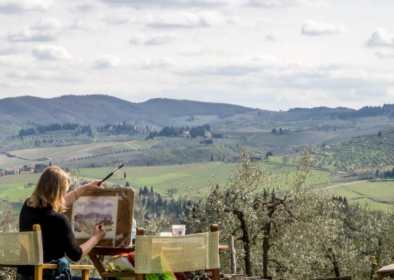 グレーヴェ・イン・キアンティ Ancora Del Chianti Bed & Breakfast エクステリア 写真